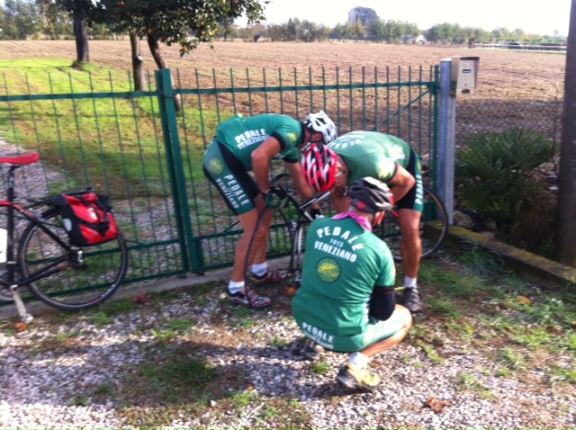 1^ foratura Pedale Veneziano